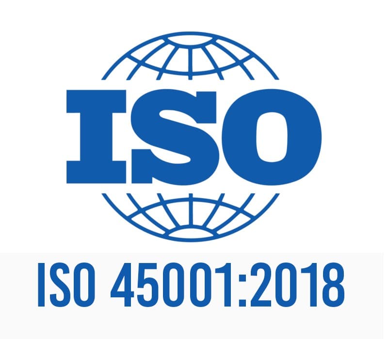 ISO 45001:2018 certified